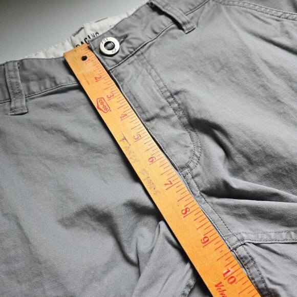 Fox Racing Shorts Mens 30 Gray Chino Outdoor Biking Casual Sport Utility - Picture 12 of 15